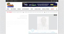 Desktop Screenshot of ingoanews.com
